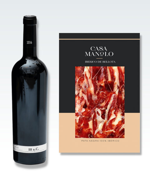 Pata Negra Premium 100% Iberico Ham 100g (Hand-Carved)
