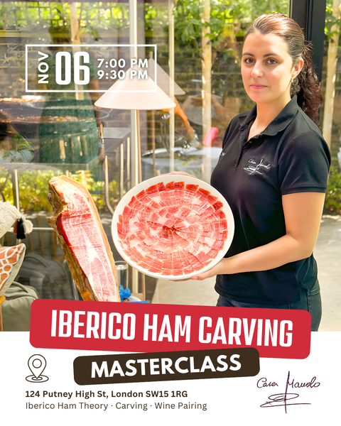 Iberico Ham Carving & Tasting Masterclass | November 06