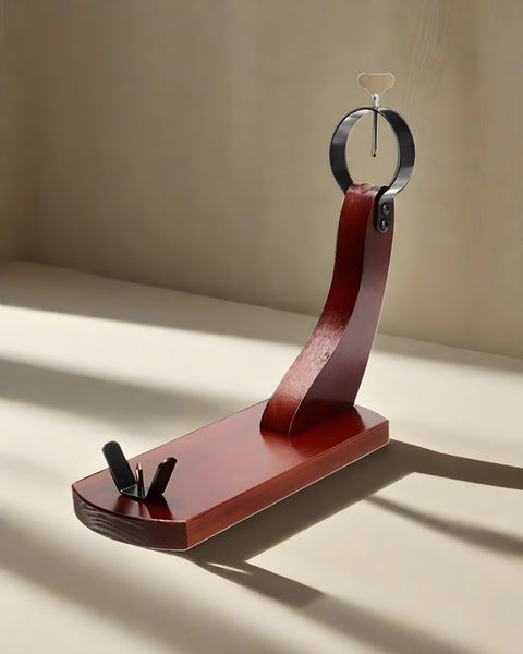 Chrome Finished Iberico Ham Holder
