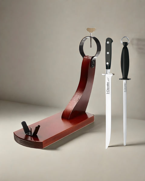 Chrome Finished Iberico Ham Holder