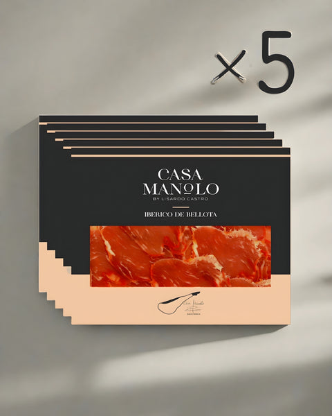 Iberico Bellota Pork Loin Slices (5x Saving Pack)