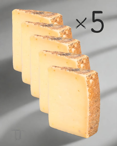 Manchego Semi-Cured Cheese Wedges (5x Saving Pack)