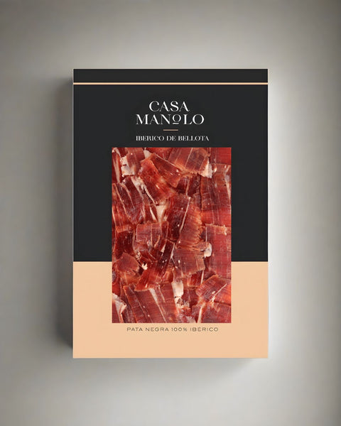 Pata Negra Premium 100% Iberico Ham 100g (Hand-Carved)
