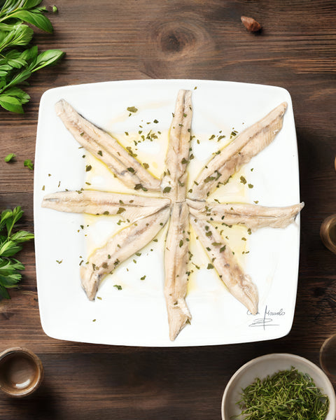 Premium Cantabrian White Anchovies