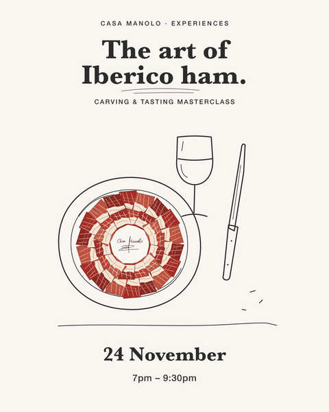 Iberico Ham Carving & Tasting Masterclass | November 24