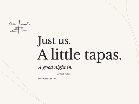 No-Cook Tapas for Two: A Small Spanish Supper Without the Stove — Casa Manolo
