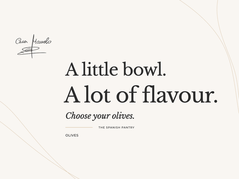 How to Choose Spanish Olives for Tapas: Plain, Garlicky or Paprika-Led? — Casa Manolo