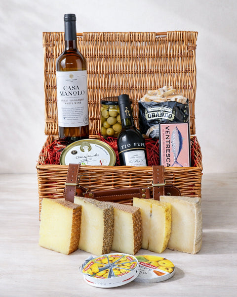 Spanish delicacies collection from Casa Manolo, gourmet deli foods for gifting and entertaining