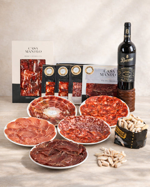 Spanish charcuterie collection from Casa Manolo, cured meats for tapas and entertaining