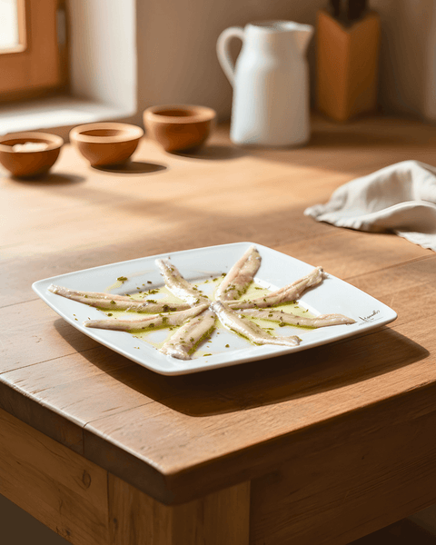Premium Cantabrian White Anchovies