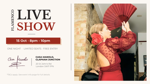 Live Flamenco Night · Clapham Junction · October 15