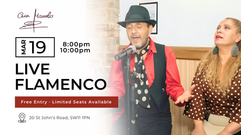 Live Flamenco Night · Clapham Junction · March 19