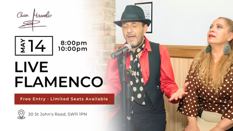Live Flamenco Night · Clapham Junction · May 14