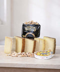 Artisan Manchego Cheese Set from Casa Manolo, aged Spanish cheese prepared for serving and gifting