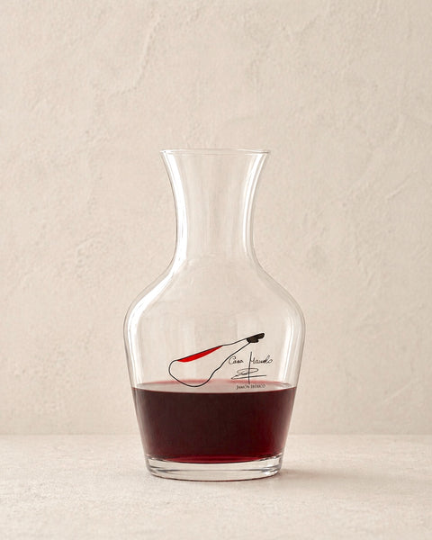 Casa Manolo Wine Decanter (1L) from Casa Manolo, ham carving stand for stable home serving