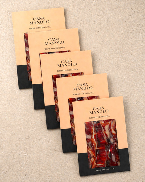 Iberico Bellota Ham – Hand Carved – 5 Pack
