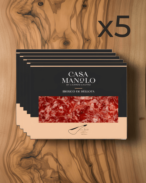 Iberico Bellota Salchichon Slices (5x Saving Pack)