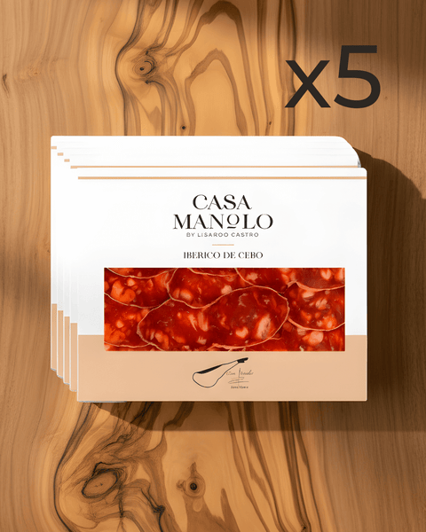 Iberico Cebo Chorizo Slices (5x Saving Pack)