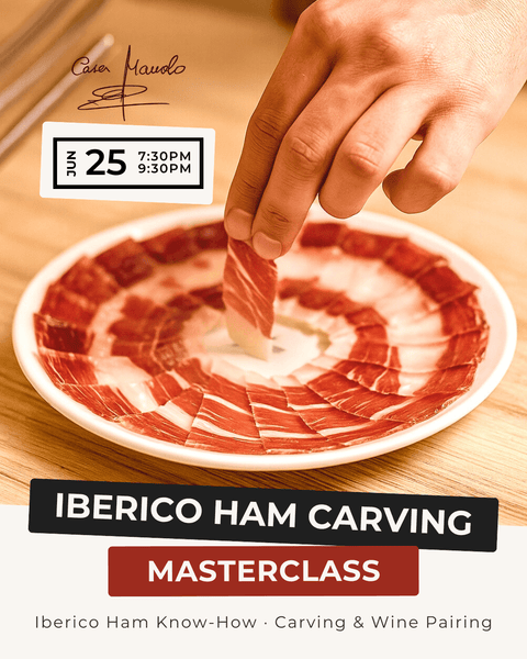 Iberico Ham Carving & Tasting Masterclass | Junio 25