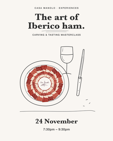 Iberico Ham Carving & Tasting Masterclass | November 24