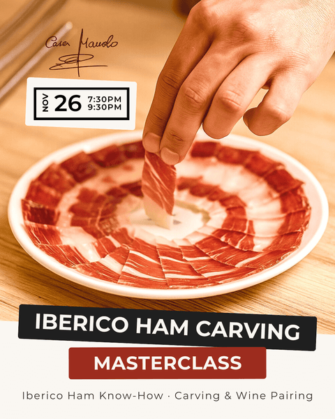 Iberico Ham Carving & Tasting Masterclass | November 26