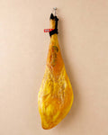 Iberico Bellota Ham from Casa Manolo, premium Spanish cured ham prepared for easy serving