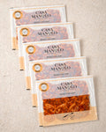 Iberico Cebo Chorizo Slices - 5 Pack from Casa Manolo, premium Spanish food gift set for hosting or gifting