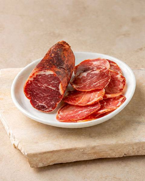Iberico Cebo Pork Loin Whole 325g from Casa Manolo, premium Spanish shop product