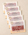 Iberico Cebo Salchichon Slices - 5 Pack from Casa Manolo, premium Spanish food gift set for hosting or gifting