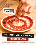 Iberico Ham Carving & Tasting Masterclass - September 24 from Casa Manolo, Spanish food experience and tasting event