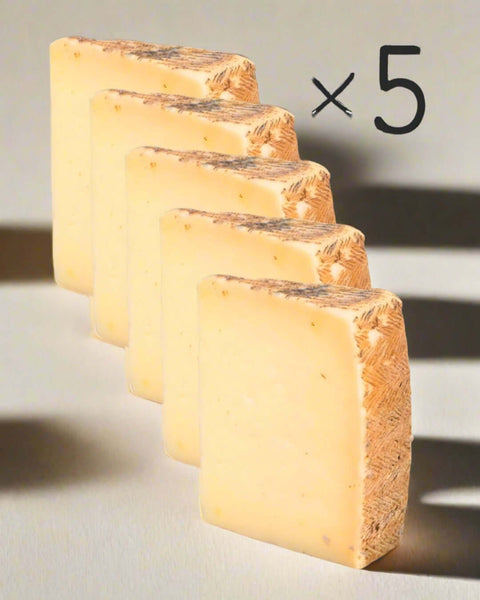 manchego extra matured cheese wedge five pack spanish cheese casa manolo uk