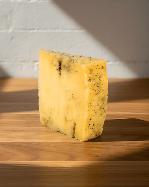 Manchego With Black Truffle Cheese Wedge