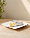 Manchego Cheese Cubes Nibble-Sized from Casa Manolo, aged Spanish cheese prepared for serving and gifting