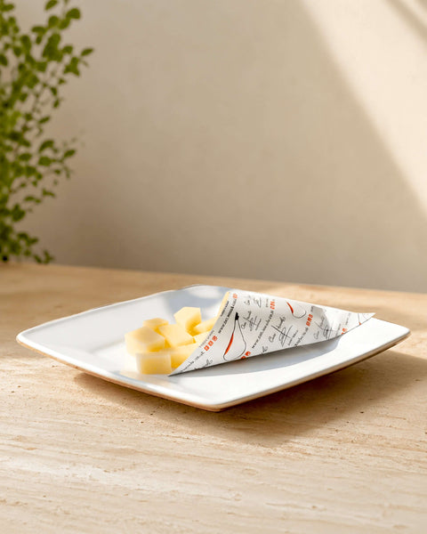 Manchego Cheese Cubes Nibble-Sized from Casa Manolo, aged Spanish cheese prepared for serving and gifting