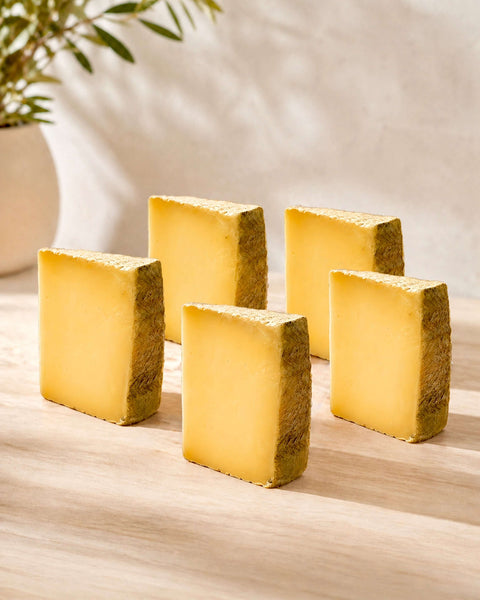 Manchego Cheese Saving Pack - Extra-Matured Wedges - 5 Pack from Casa Manolo, aged Spanish cheese prepared for serving and gifting