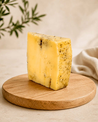 Manchego With Black Truffle Cheese Wedge