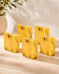 Manchego With Black Truffle Cheese Wedge - 5 Pack from Casa Manolo, aged Spanish cheese prepared for serving and gifting