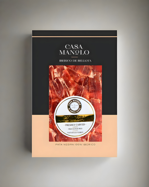 Pata Negra Premium 100% Iberico Ham 100g (Hand-Carved)