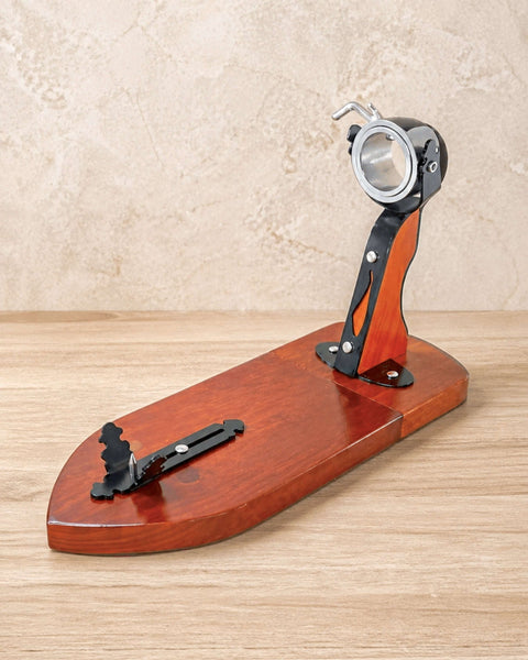 Premium Ham Stand - Rotating from Casa Manolo, ham carving stand for stable home serving